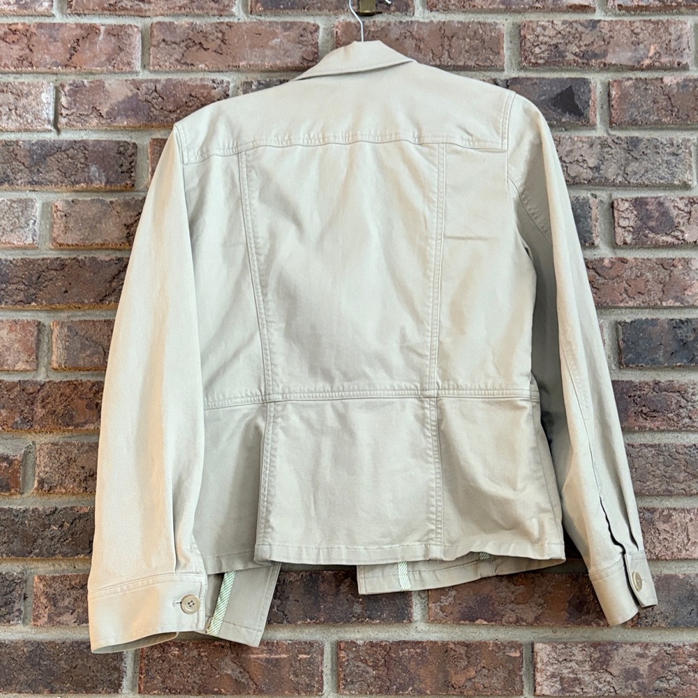Womens Beige Jacket - Picture 5 of 5